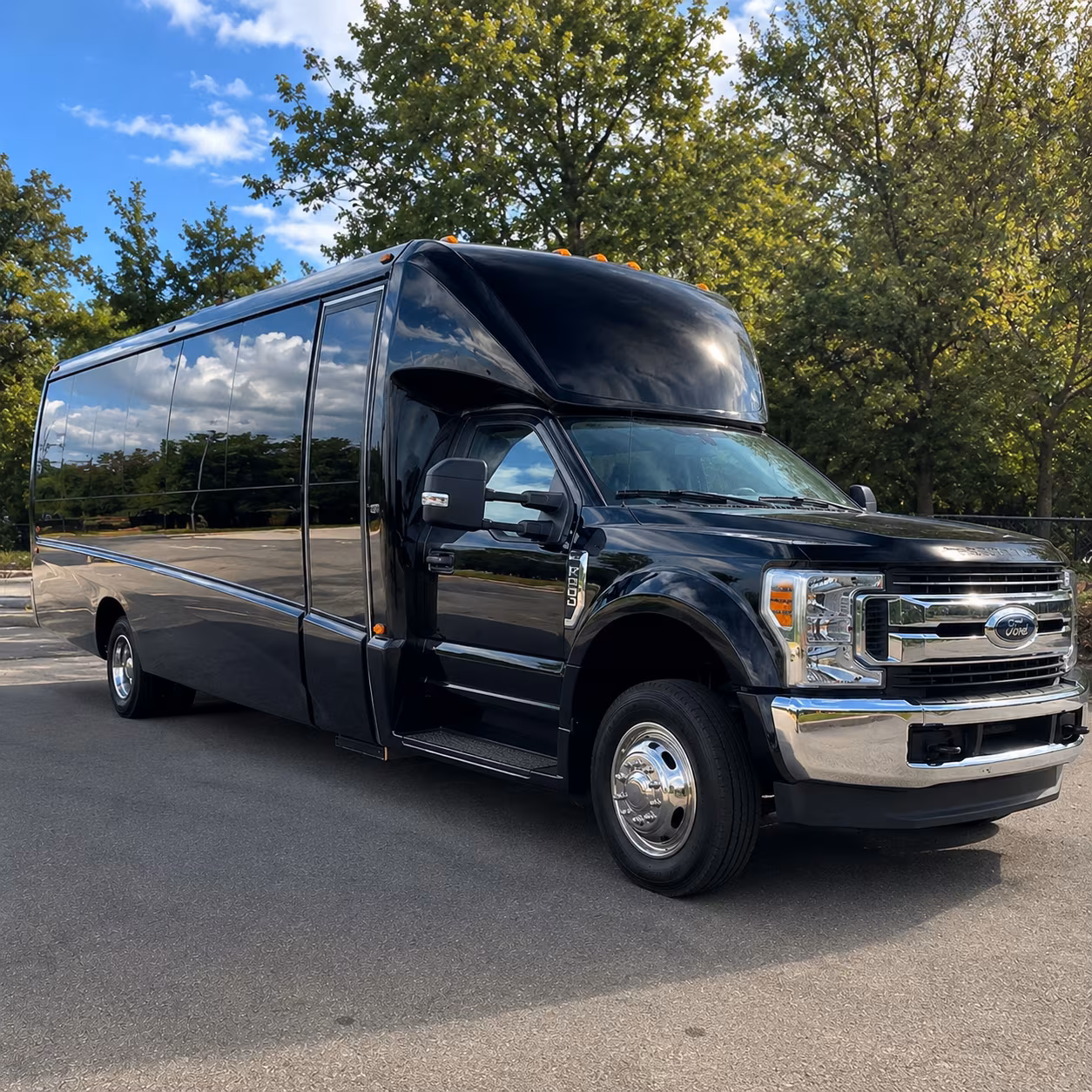 kissimmee comfortable charter buses for government military personnel