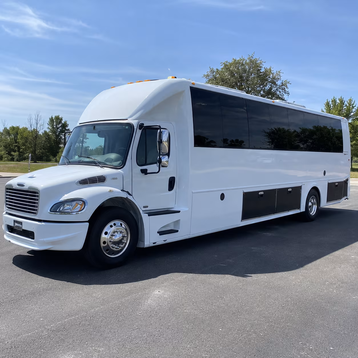 the villages 40 passenger party bus