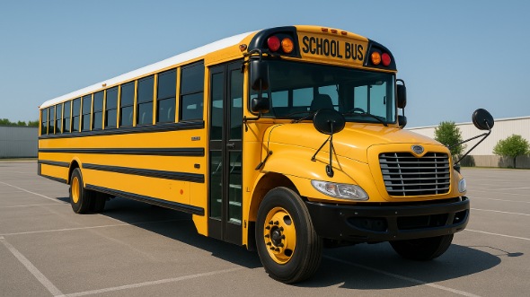 Exterior of Charter Bus Company Apopka's School Bus in Apopka
