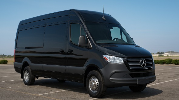 Exterior of Charter Bus Company Apopka's Sprinter Limo in Apopka